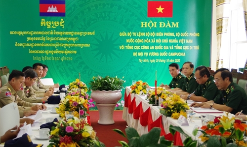 Việt Nam và Campuchia tăng cường phối hợp quản lý xuất nhập cảnh, phòng chống tội phạm 